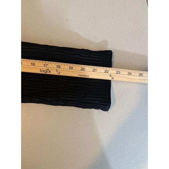 Erin London Women's Size Medium Gray Textured Metallic Lined Long Sleeve Jacket - Picture 9 of 13